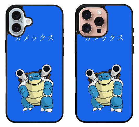 Blastoise Pokemon Cool iPhone 16 | 16 Plus | 16 Pro | 16 Pro Max Case