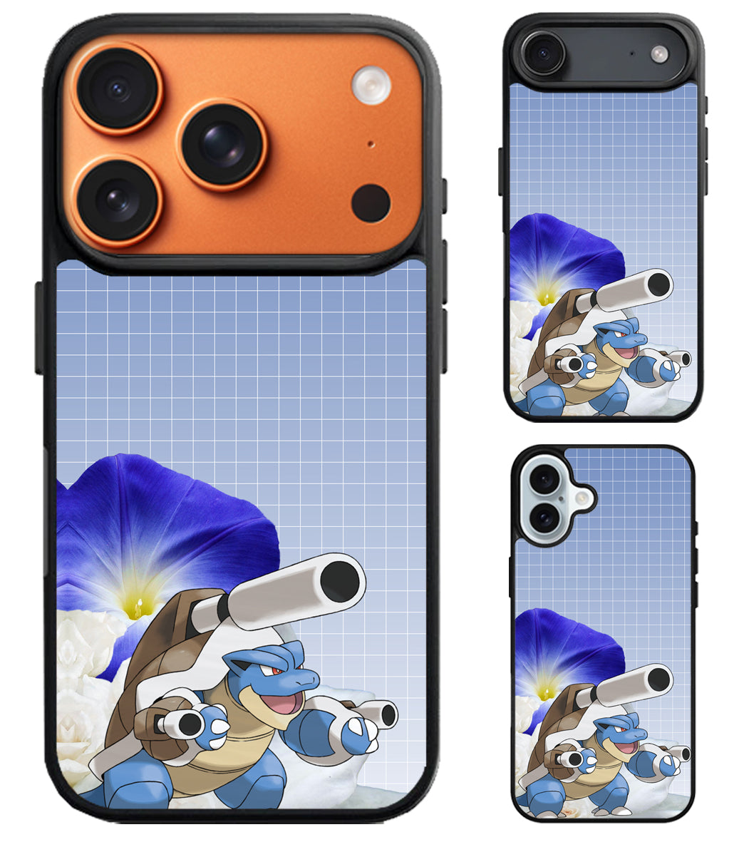 Blastoise Pokemon Cover iPhone Air | iPhone 17 | 17 Pro | 17 Pro Max Case
