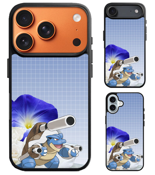Blastoise Pokemon Cover iPhone Air | iPhone 17 | 17 Pro | 17 Pro Max Case