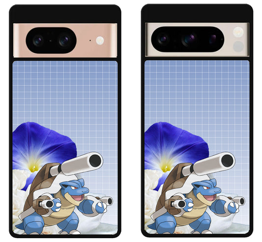 Blastoise Pokemon Cover Google Pixel 8 | 8 Pro Case