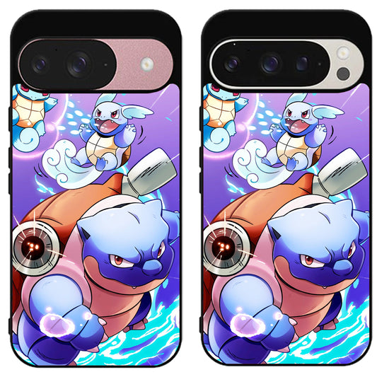 Blastoise Pokemon Stylish Google Pixel 9 | 9 Pro | 9 Pro XL Case