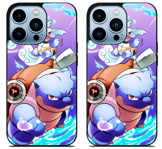 Blastoise Pokemon Stylish iPhone 15 Pro | iPhone 15 Pro Max Case