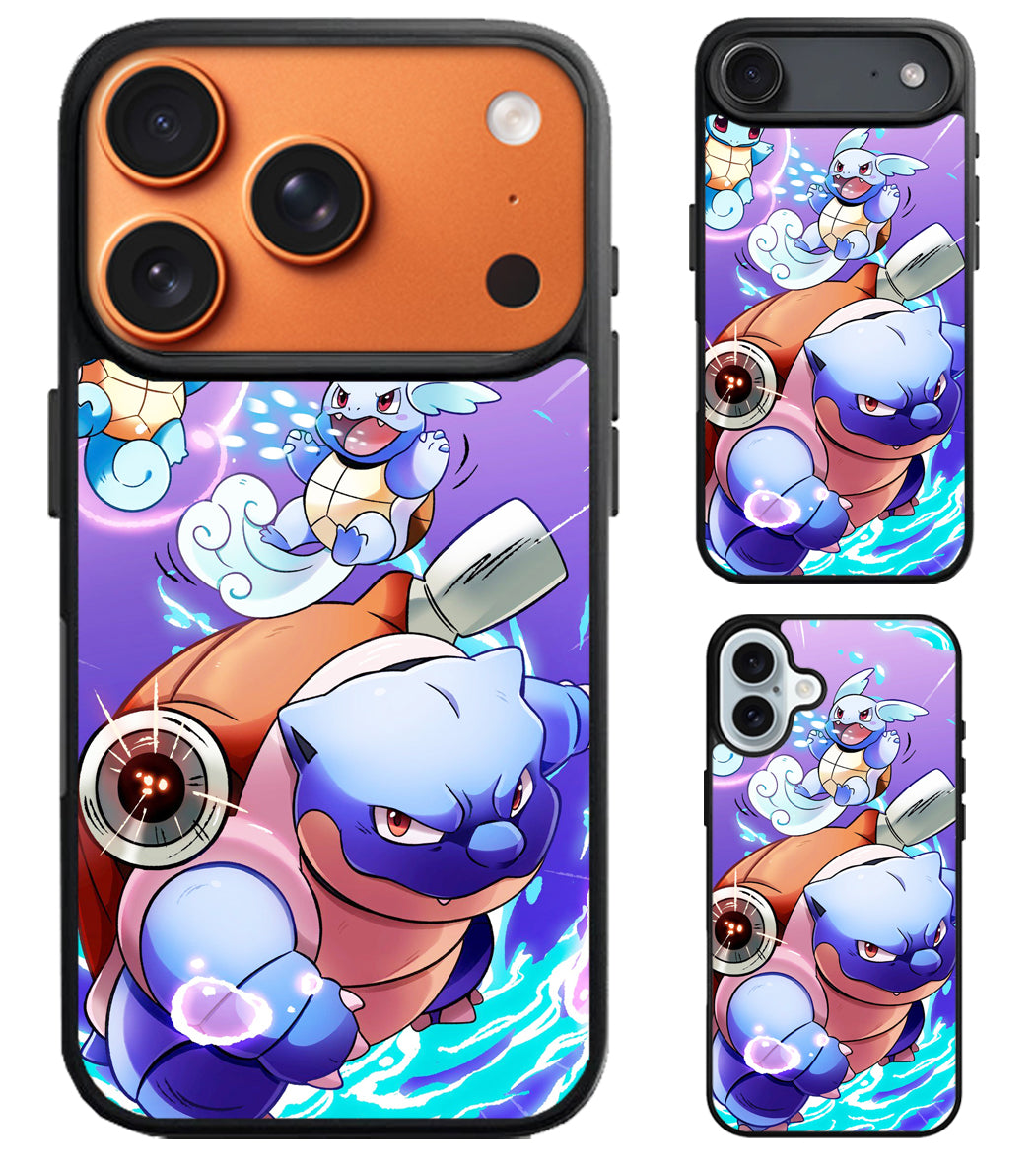 Blastoise Pokemon Stylish iPhone Air | iPhone 17 | 17 Pro | 17 Pro Max Case