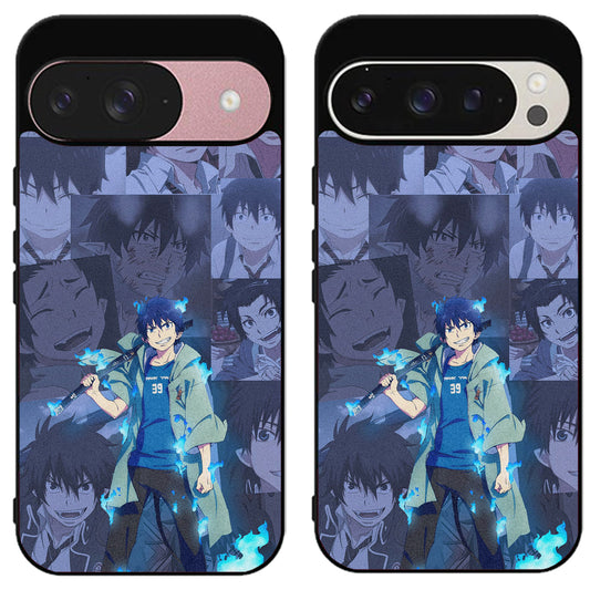 Blue Exorcist Anime Collage Google Pixel 9 | 9 Pro | 9 Pro XL Case