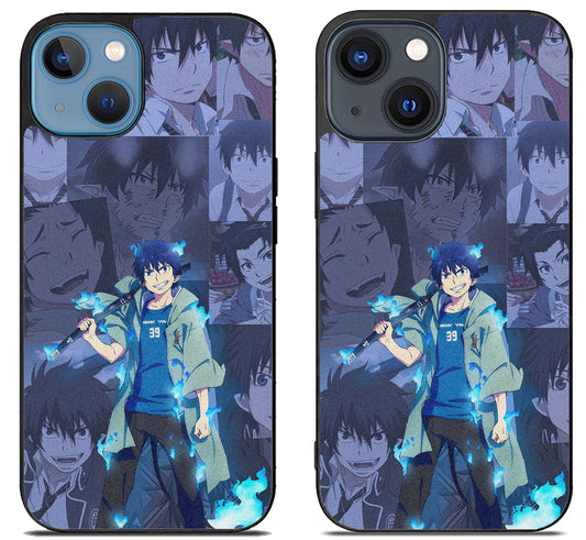 Blue Exorcist Anime Collage iPhone 15 | iPhone 15 Plus Case