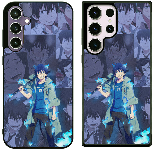 Blue Exorcist Anime Collage Samsung Galaxy S25 | S25+ | S25 Ultra Case