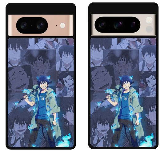 Blue Exorcist Anime Collage Google Pixel 8 | 8 Pro Case