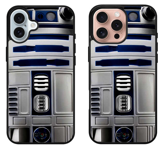 Blue R2D2 Star Wars iPhone 16 | 16 Plus | 16 Pro | 16 Pro Max Case