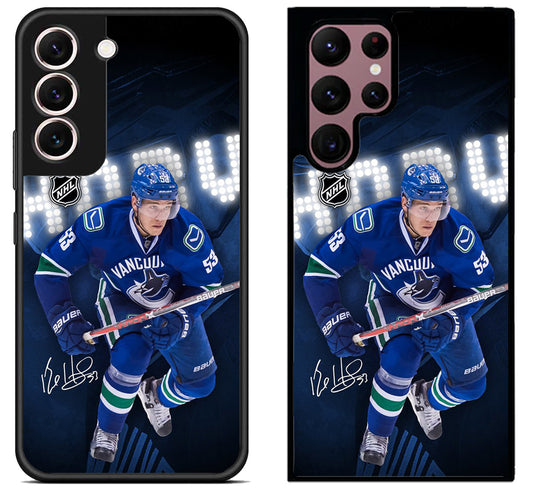 Bo Horvat Vancouver Canucks Signature Samsung Galaxy S22 | S22+ | S22 Ultra Case