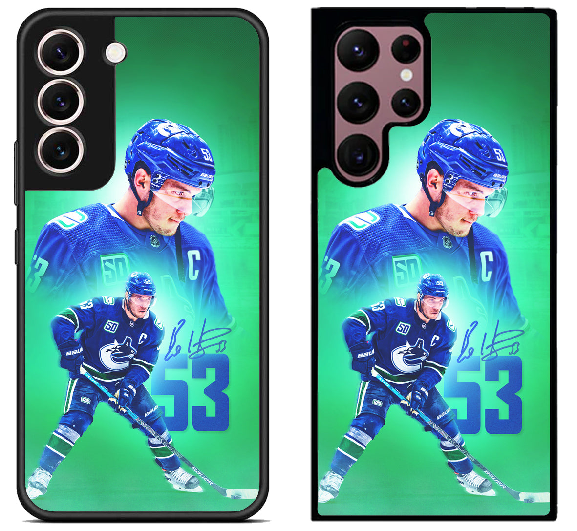 Bo Horvat Vancouver Canucks Samsung Galaxy S22 | S22+ | S22 Ultra Case