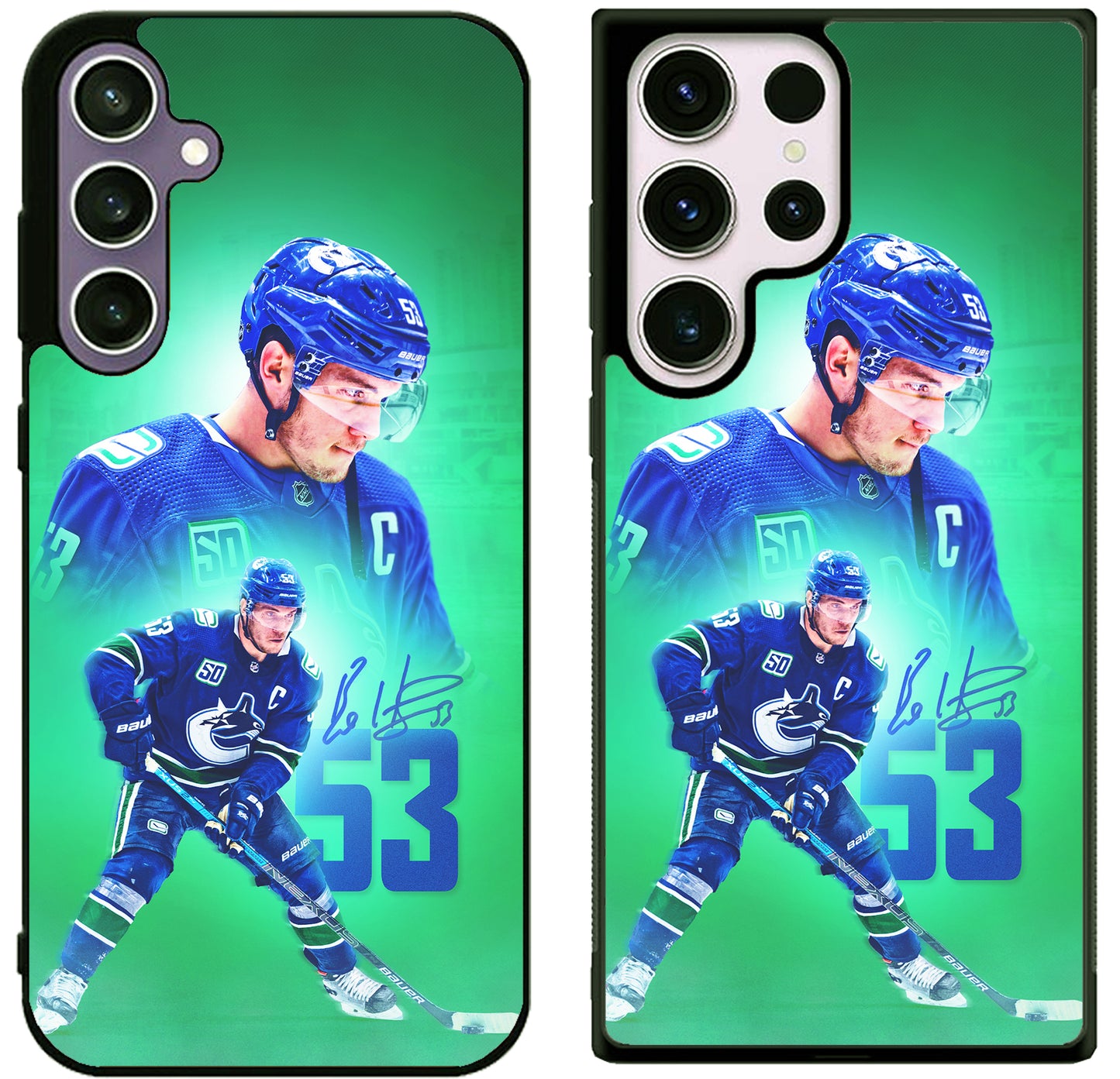 Bo Horvat Vancouver Canucks Samsung Galaxy S25 | S25+ | S25 Ultra Case