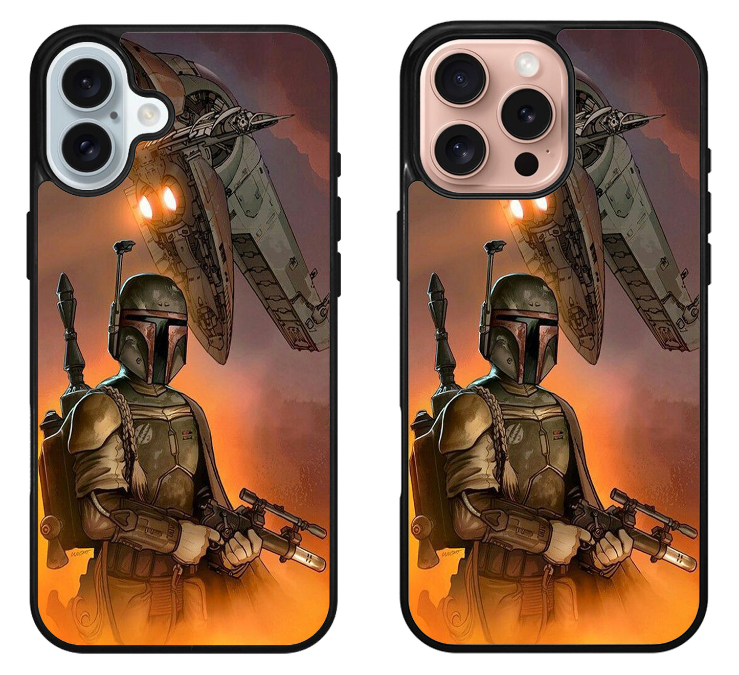 Boba Fett Star Wars Mandalorian iPhone 16 | 16 Plus | 16 Pro | 16 Pro Max Case