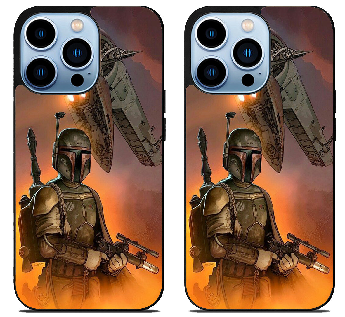 Boba Fett Star Wars Mandalorian iPhone 15 Pro | iPhone 15 Pro Max Case