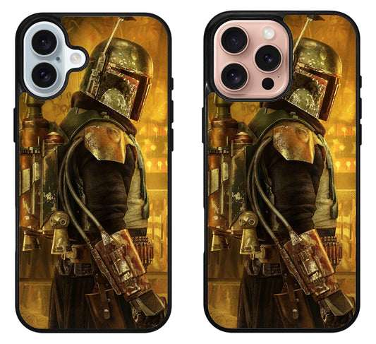 Boba Fett Star Wars Wallpaper iPhone 16 | 16 Plus | 16 Pro | 16 Pro Max Case