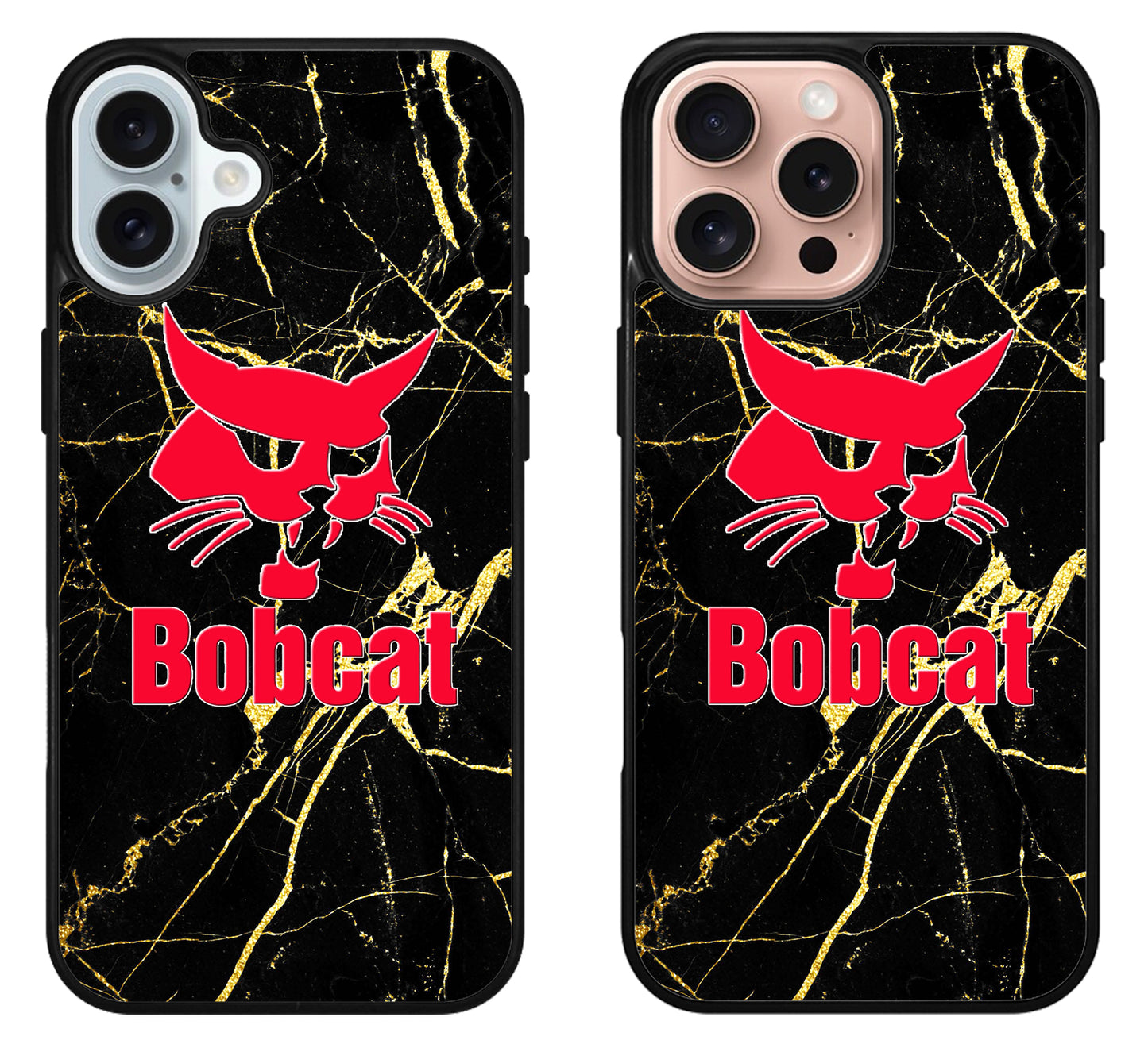 Bobcat Black Marble iPhone 16 | 16 Plus | 16 Pro | 16 Pro Max Case