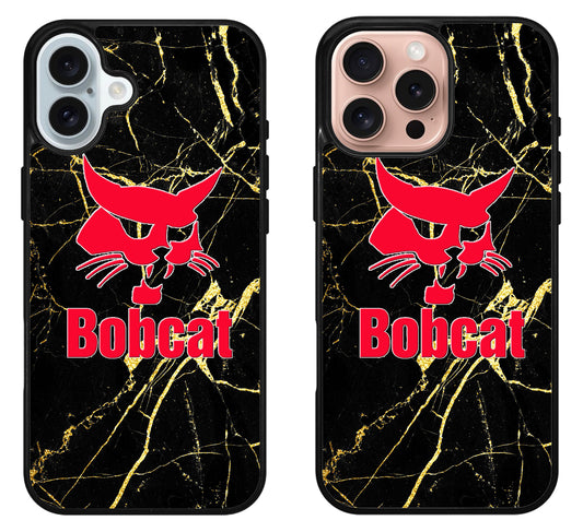 Bobcat Black Marble iPhone 16 | 16 Plus | 16 Pro | 16 Pro Max Case