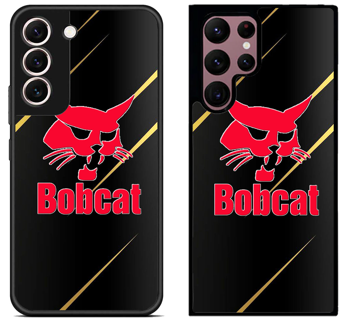 Bobcat Black Metallic Samsung Galaxy S22 | S22+ | S22 Ultra Case