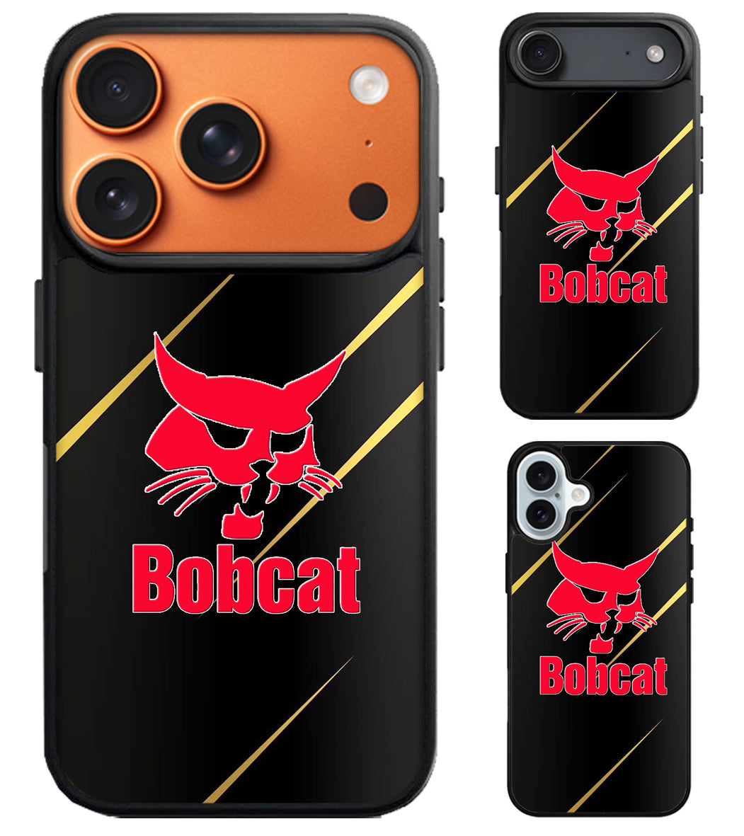 Bobcat Black Metallic iPhone Air | iPhone 17 | 17 Pro | 17 Pro Max Case