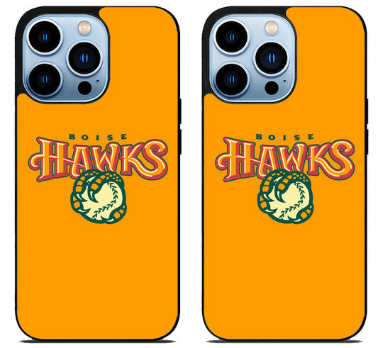 Boise Hawks Logo iPhone 15 Pro | iPhone 15 Pro Max Case