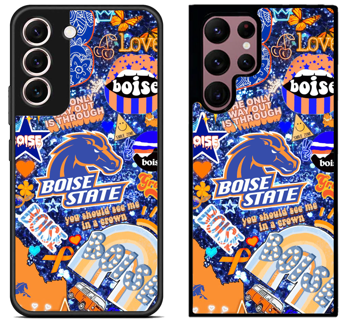 Boise State Broncos Aesthetic Samsung Galaxy S22 | S22+ | S22 Ultra Case