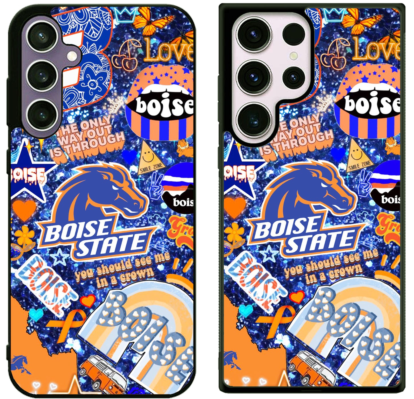 Boise State Broncos Aesthetic Samsung Galaxy S25 | S25+ | S25 Ultra Case