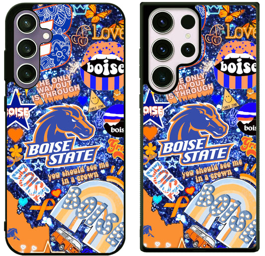 Boise State Broncos Aesthetic Samsung Galaxy S25 | S25+ | S25 Ultra Case