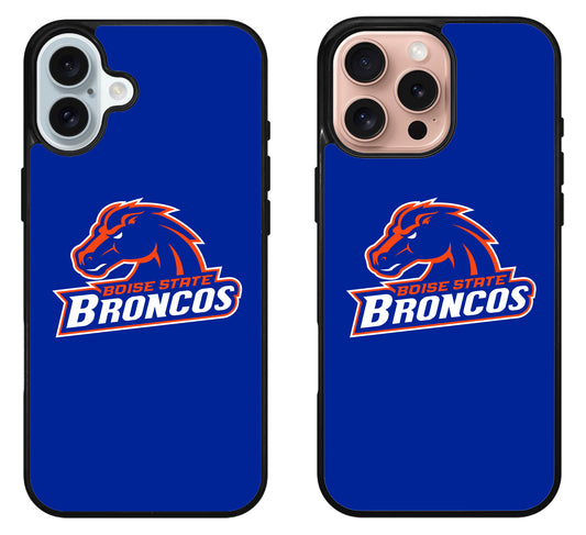 Boise State Broncos Blue iPhone 16 | 16 Plus | 16 Pro | 16 Pro Max Case