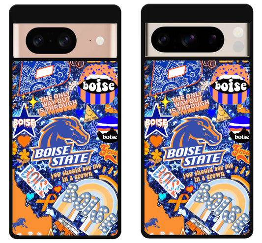 Boise State Broncos Collage Google Pixel 8 | 8 Pro Case
