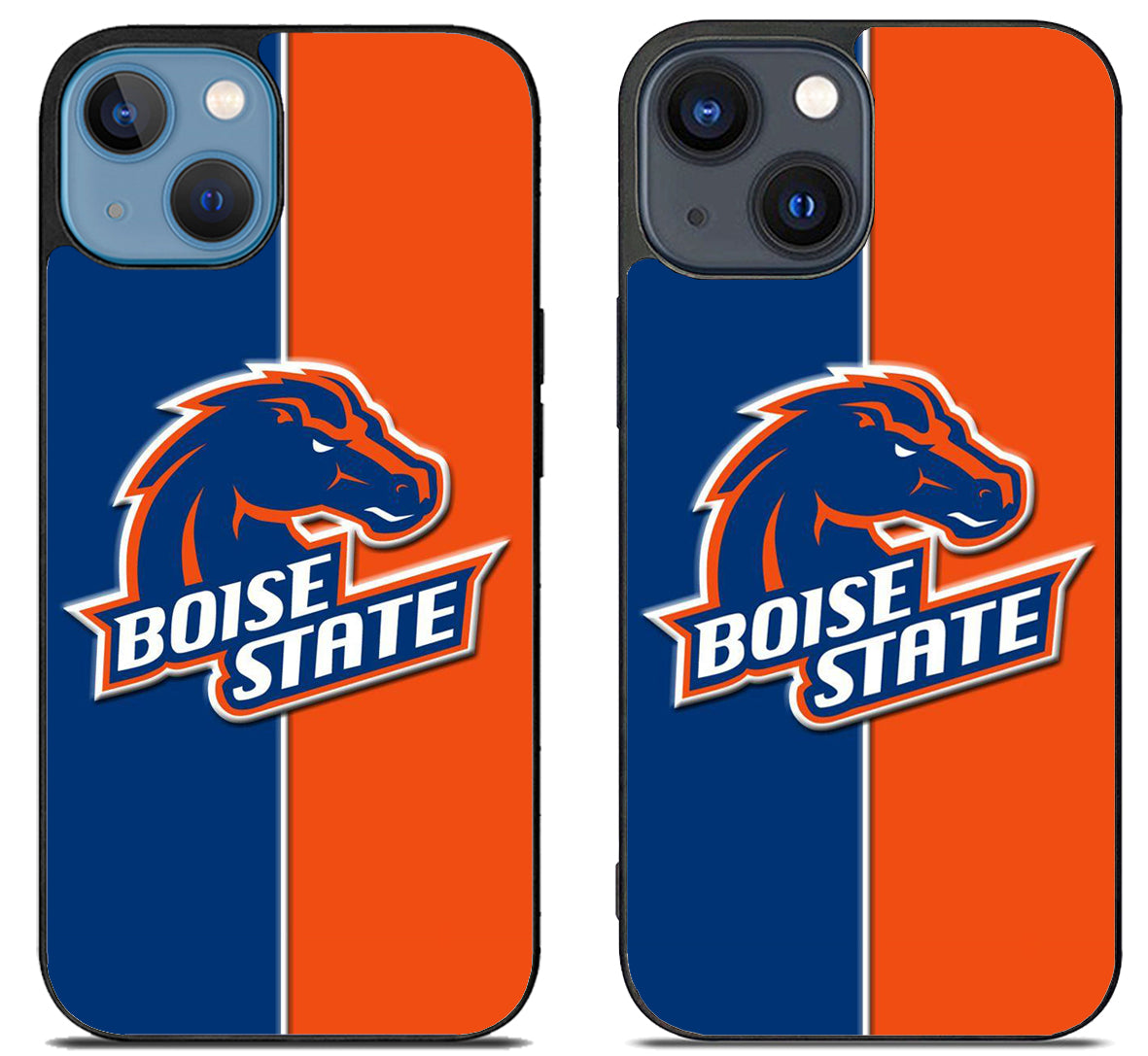 Boise State Broncos Logo Stripe iPhone 15 | iPhone 15 Plus Case