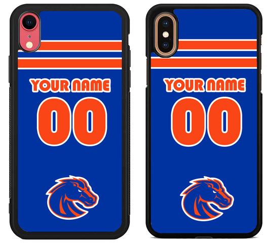 Custom Personalized Boise State Broncos iPhone X | Xs | Xr | Xs Max Case