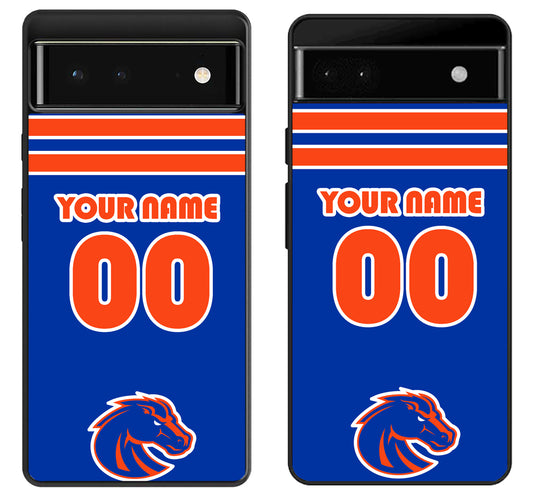 Custom Personalized Boise State Broncos Google Pixel 6 | 6A | 6 Pro Case