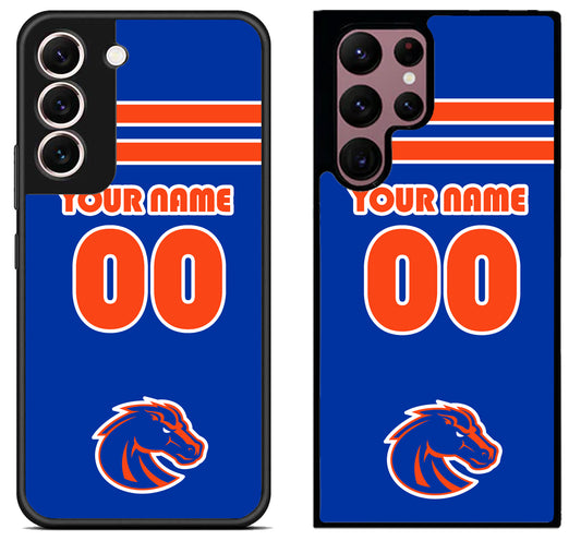 Custom Personalized Boise State Broncos Samsung Galaxy S22 | S22+ | S22 Ultra Case