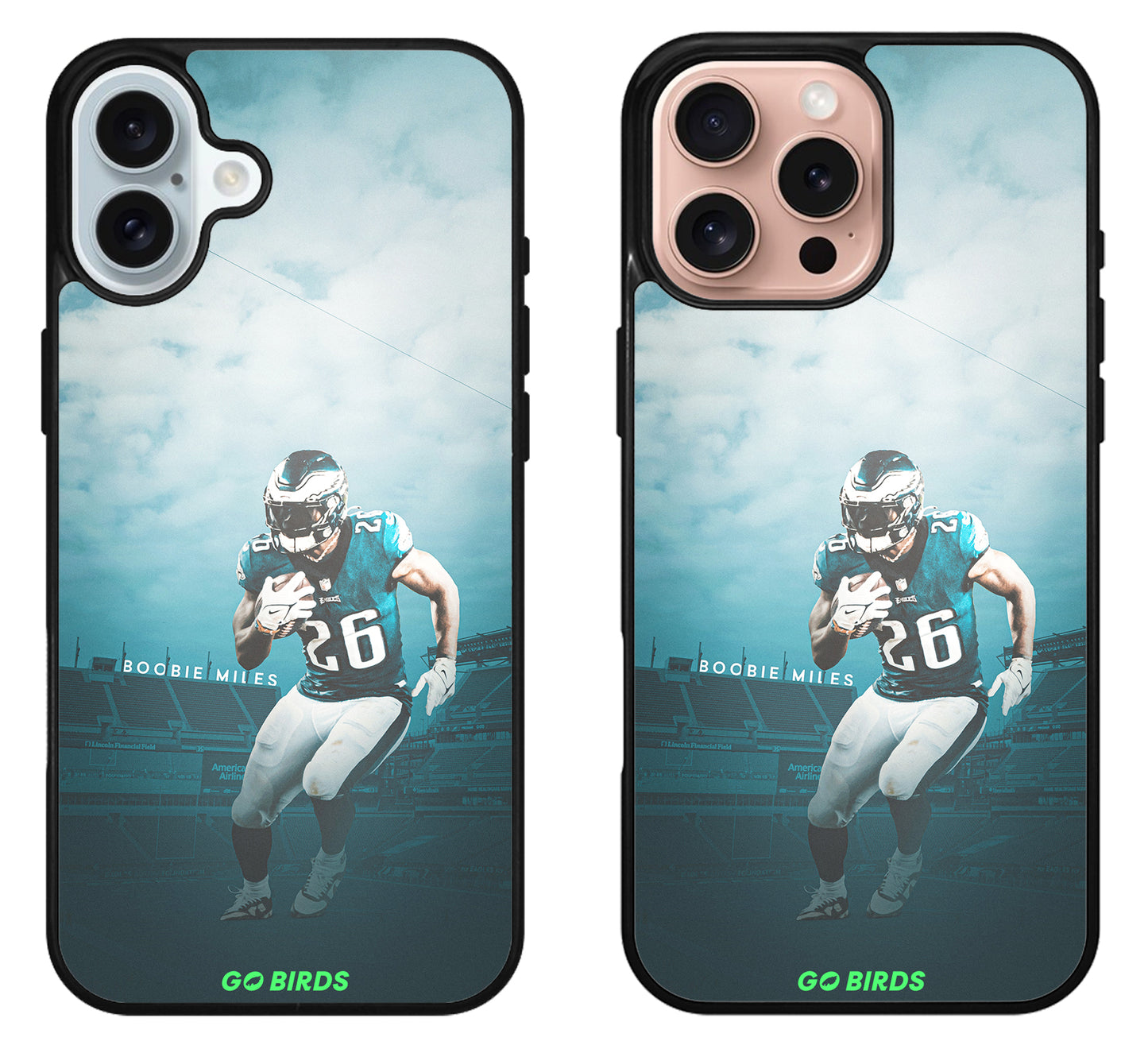 Boobie Miles philadelphia eagles iPhone 16 | 16 Plus | 16 Pro | 16 Pro Max Case