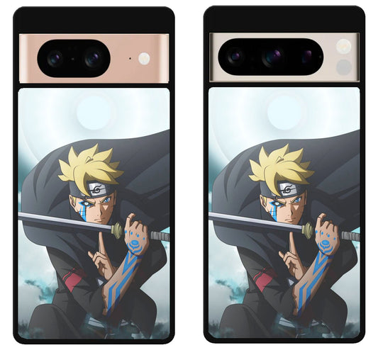 Boruto Uzumaki Cover Google Pixel 8 | 8 Pro Case