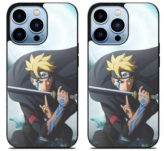 Boruto Uzumaki Cover iPhone 15 Pro | iPhone 15 Pro Max Case