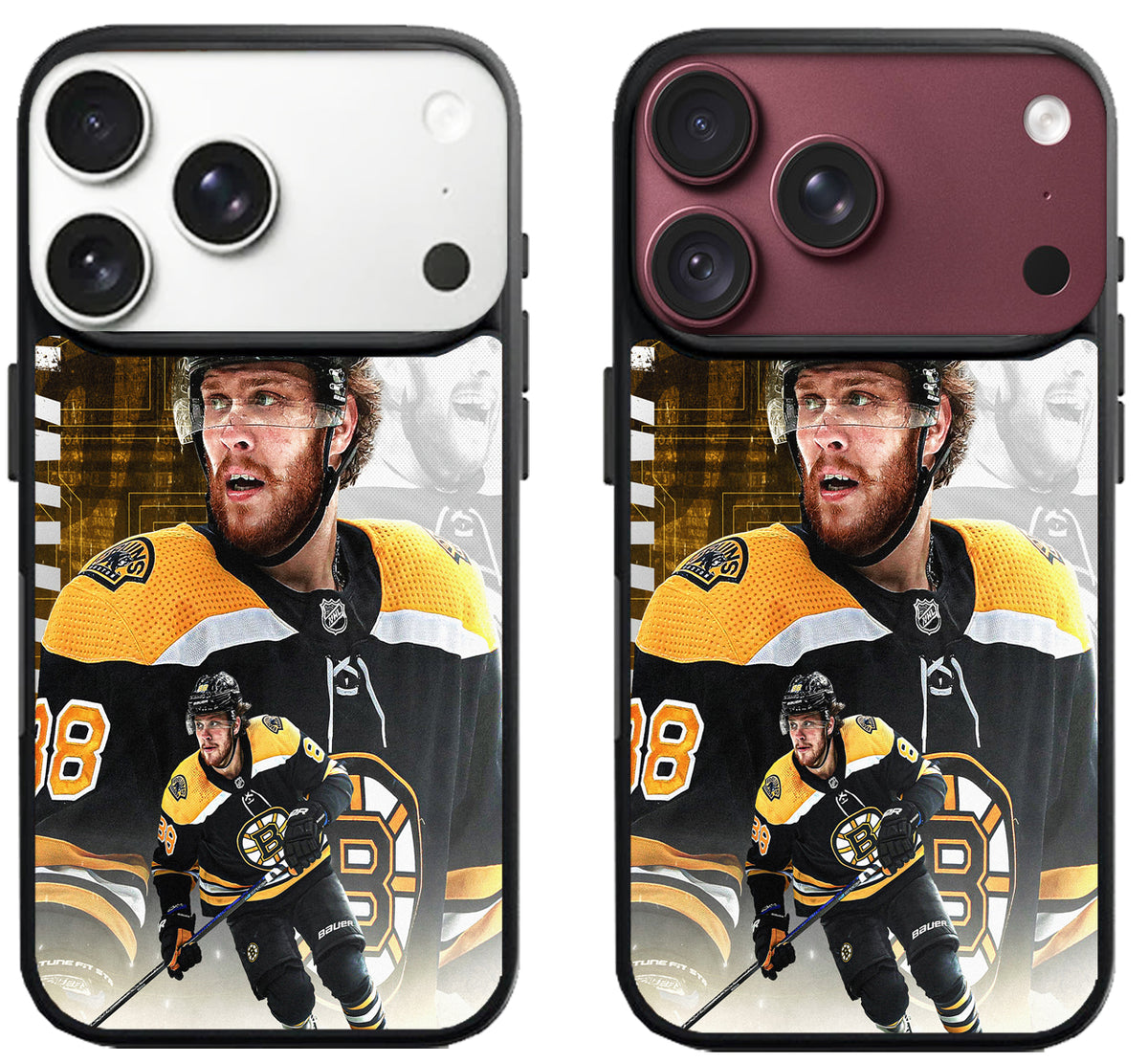 Boston Bruins Background David Pastrnak iPhone 18 Pro | 18 Pro Max Case
