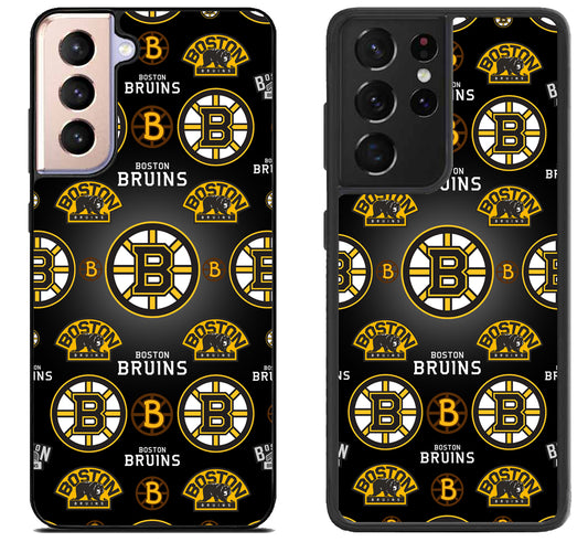 Boston Bruins Collage Samsung Galaxy S21 | S21 FE | S21+ | S21 Ultra Case