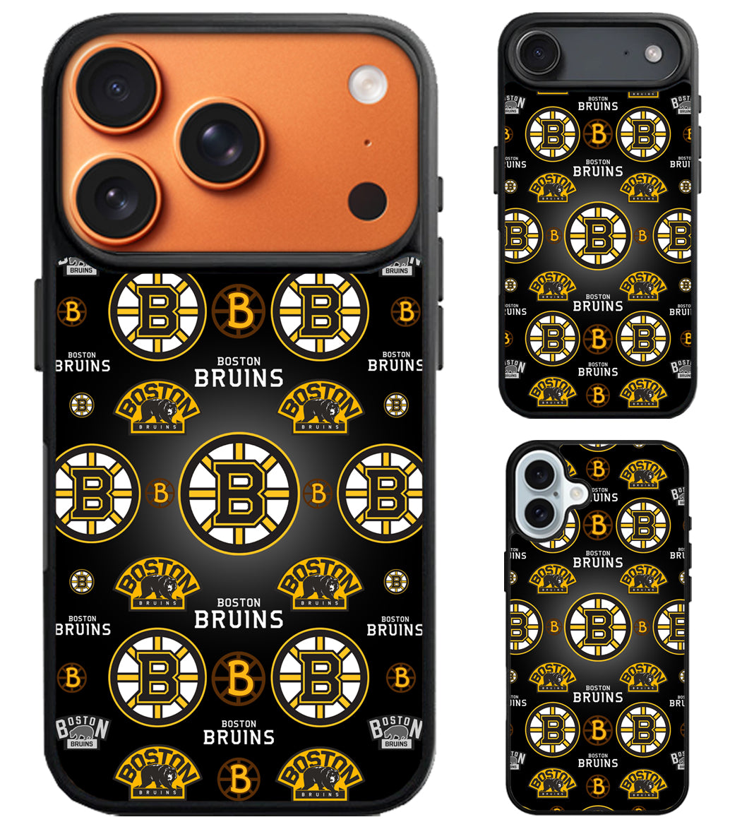 Boston Bruins Collage iPhone Air | iPhone 17 | 17 Pro | 17 Pro Max Case