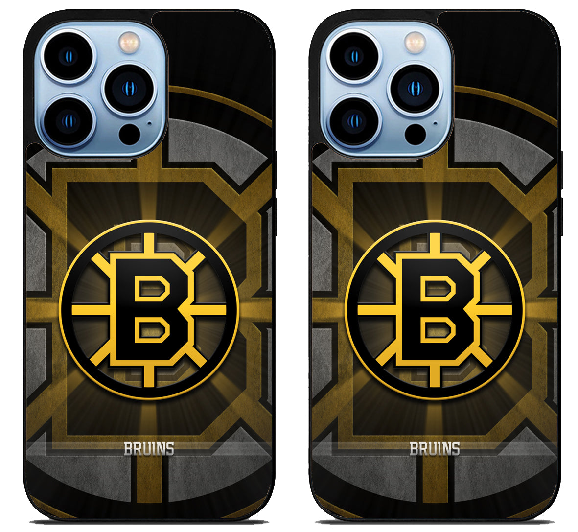 Boston Bruins Cover Background iPhone 15 Pro | iPhone 15 Pro Max Case