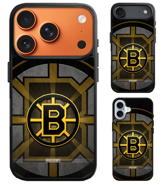 Boston Bruins Cover Background iPhone Air | iPhone 17 | 17 Pro | 17 Pro Max Case