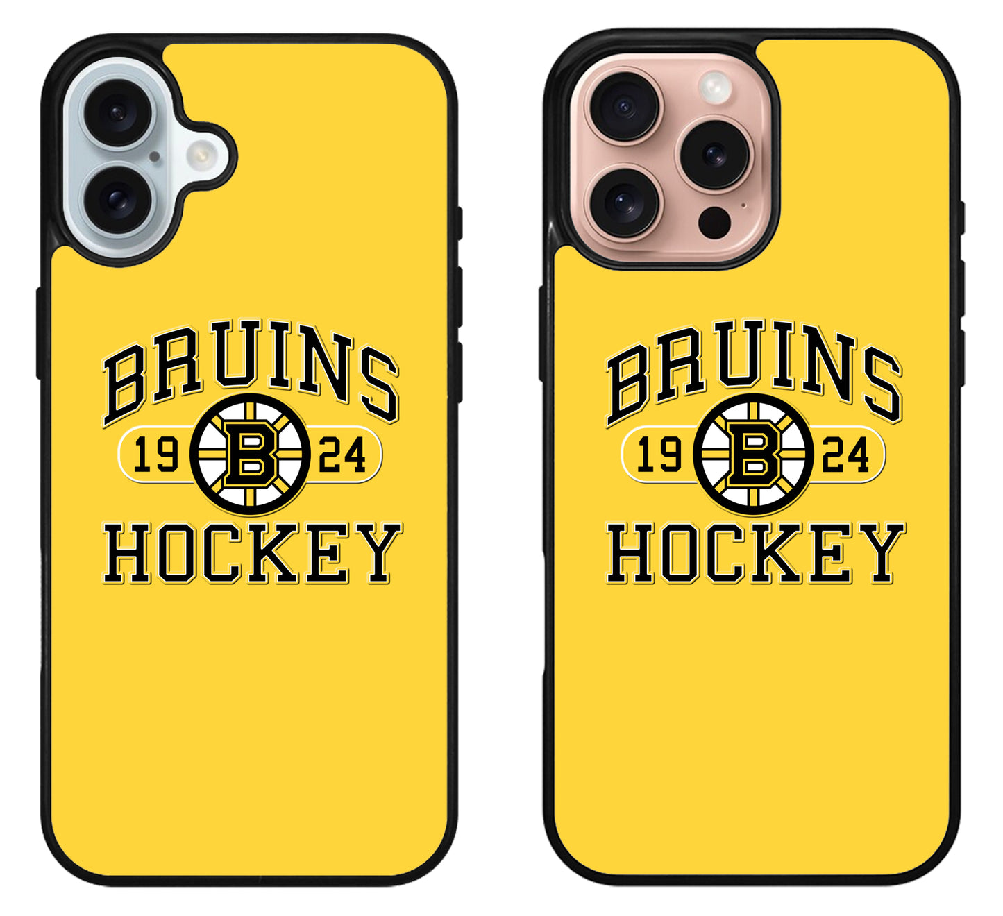 Boston Bruins Yellow iPhone 16 | 16 Plus | 16 Pro | 16 Pro Max Case