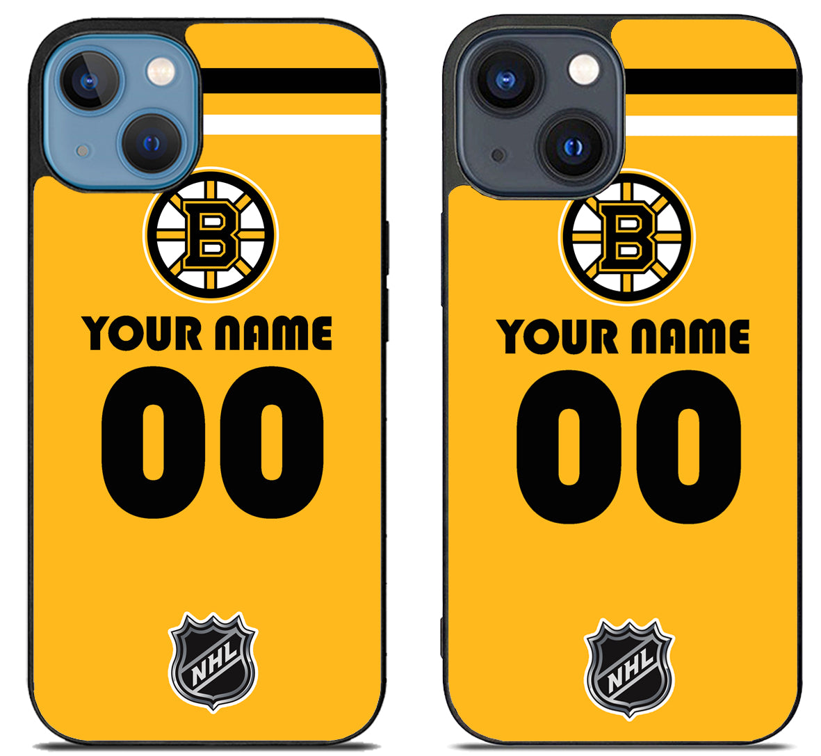 Custom Personalized Boston Bruins NHL iPhone 15 | iPhone 15 Plus Case