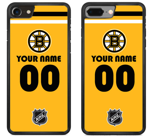 Custom Personalized Boston Bruins NHL iPhone 8 | 8 Plus Case