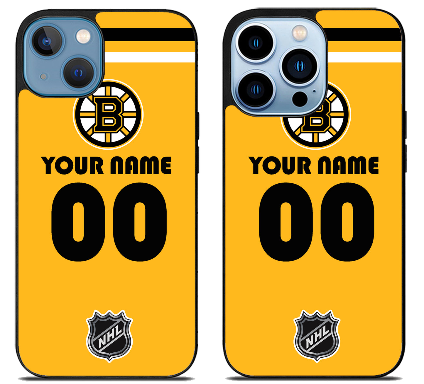 Custom Personalized Boston Bruins NHL iPhone 13 | 13 Mini | 13 Pro | 13 Pro Max Case