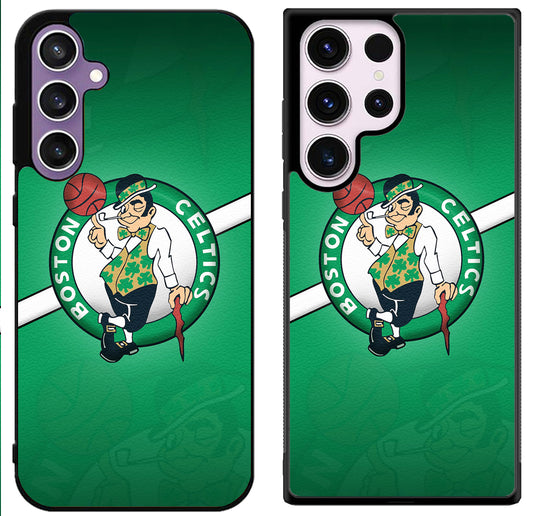 Boston Celtics Bacground Samsung Galaxy S24 | S24+ | S24 Ultra Case