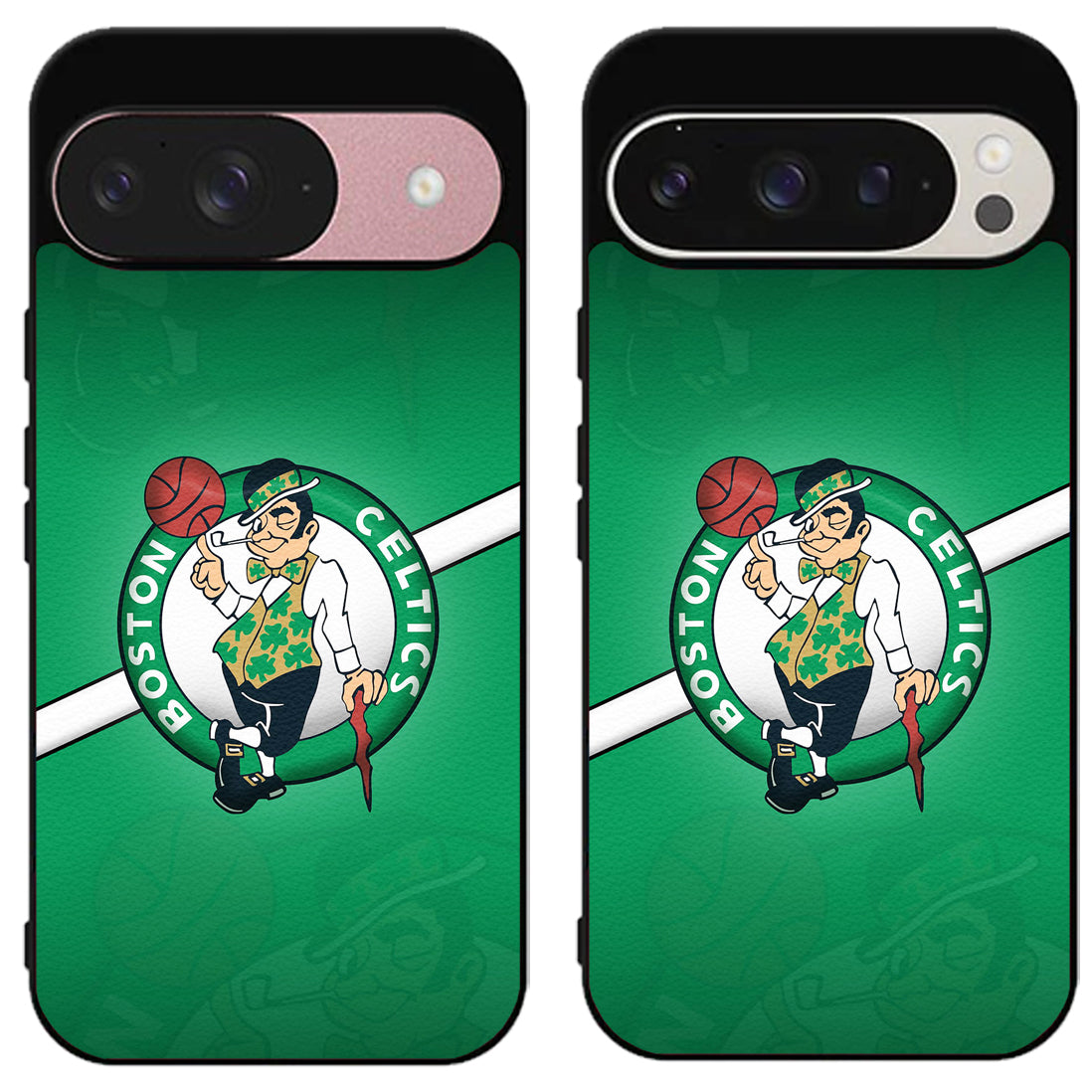 Boston Celtics Bacground Google Pixel 9 | 9 Pro | 9 Pro XL Case