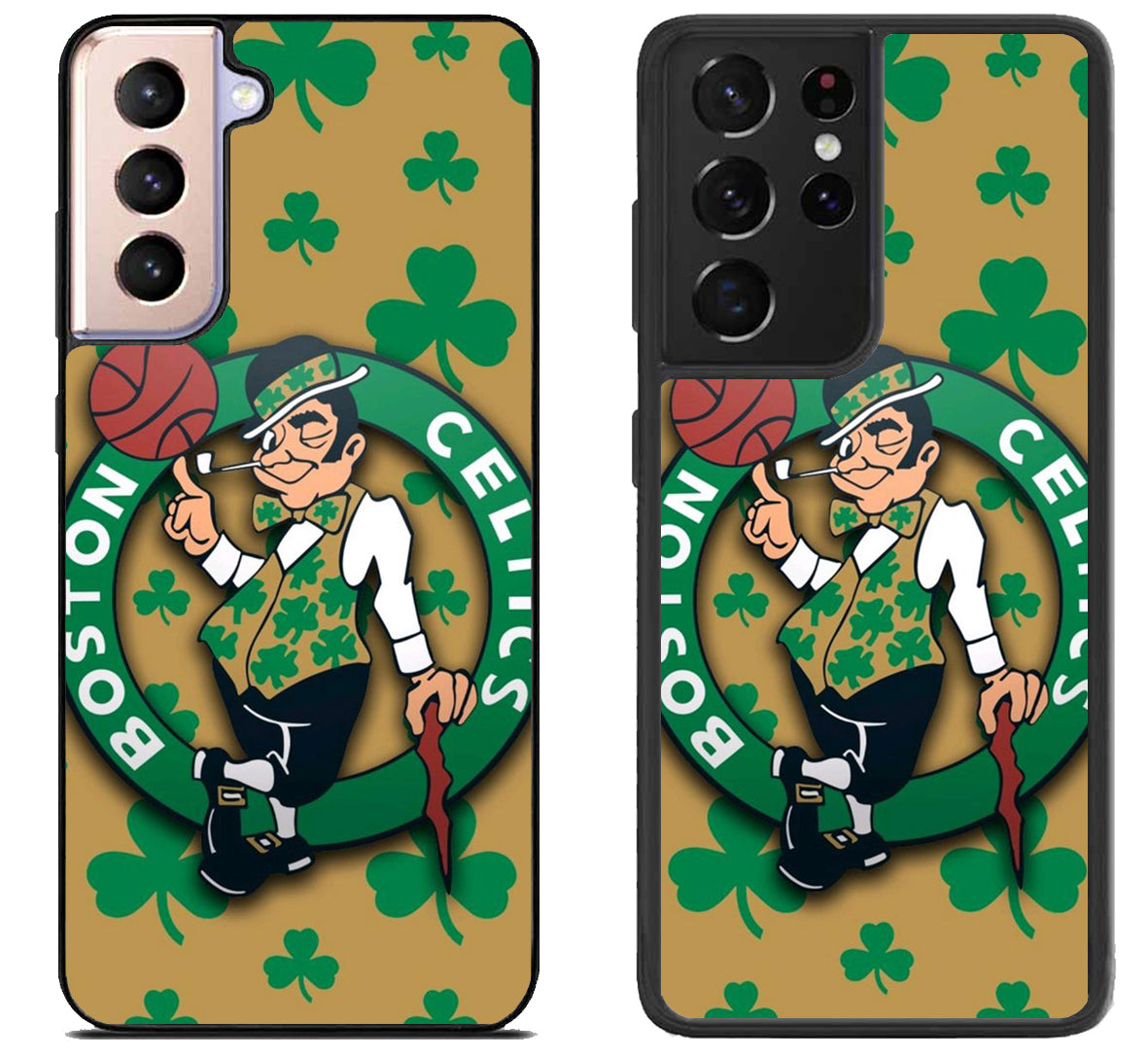 Boston Celtics Background Samsung Galaxy S21 | S21 FE | S21+ | S21 Ultra Case