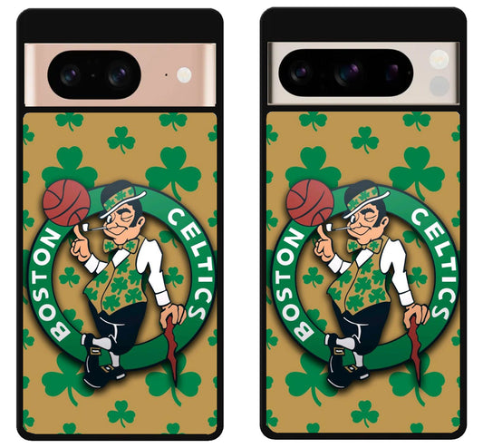 Boston Celtics Background Google Pixel 8 | 8 Pro Case