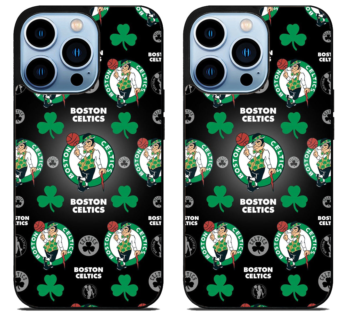 Boston Celtics Collage iPhone 15 Pro | iPhone 15 Pro Max Case