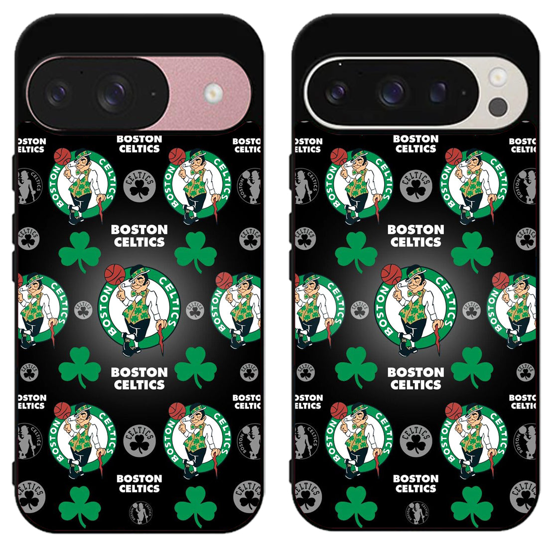 Boston Celtics Collage Google Pixel 9 | 9 Pro | 9 Pro XL Case